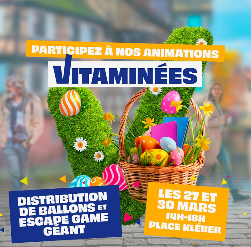Les animations de Pâques des Vitrines de Strasbourg font bientôt leur grand retour